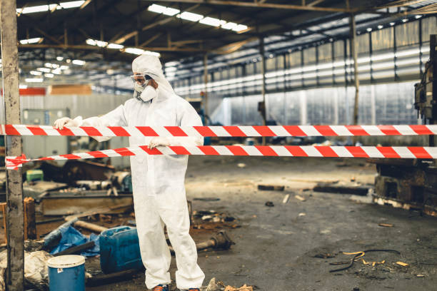 Professional Crime Scene Cleanup technician working in Newport, MN